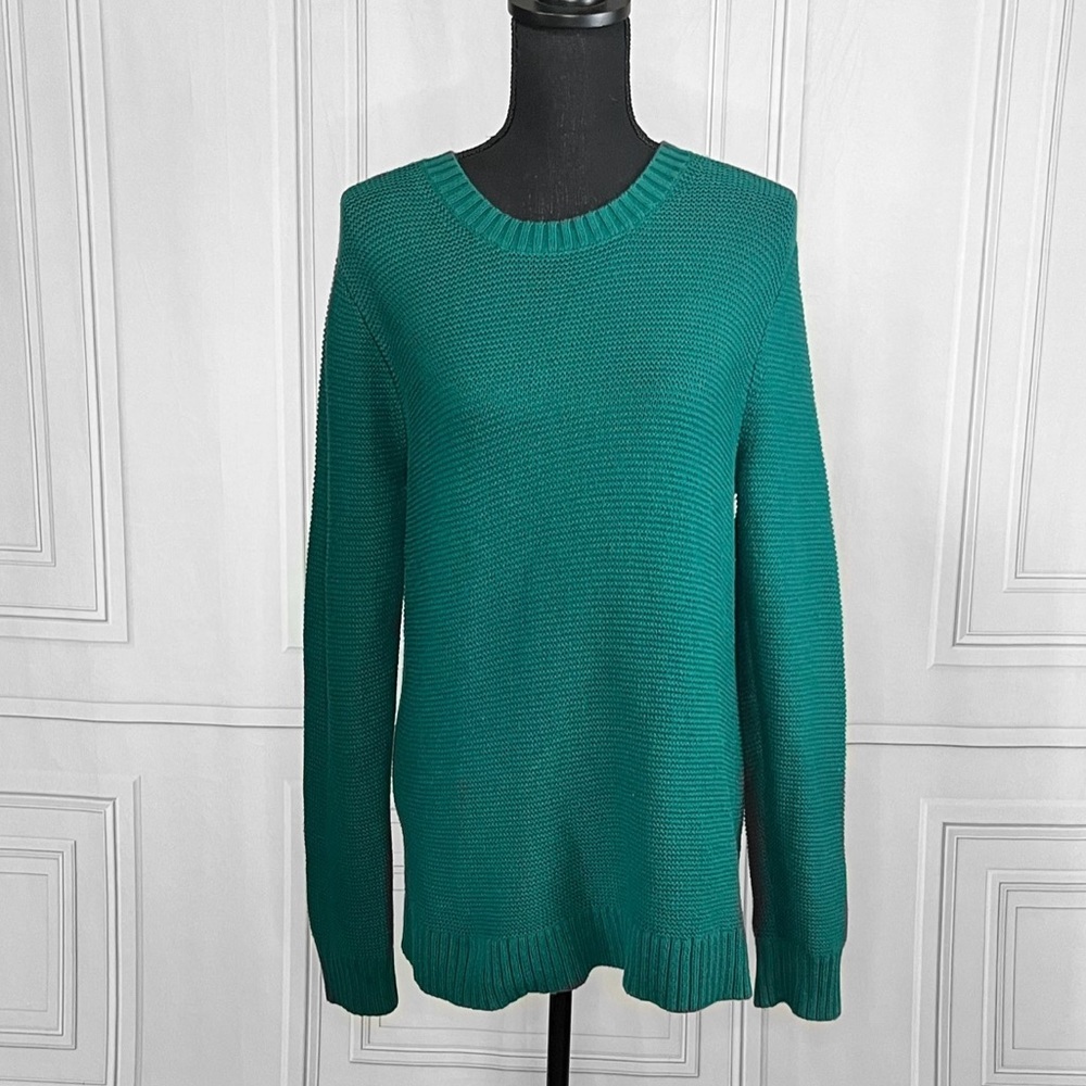 Teal sweater